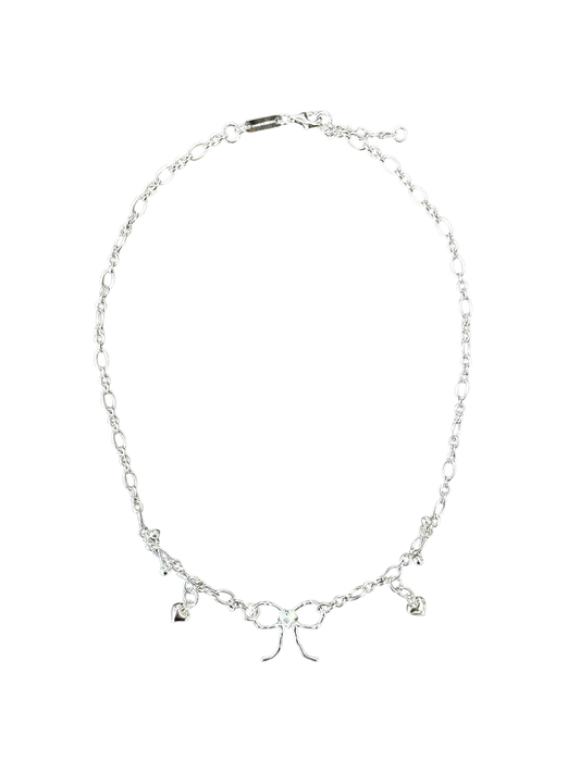 Mother of Pearl Bow Necklace