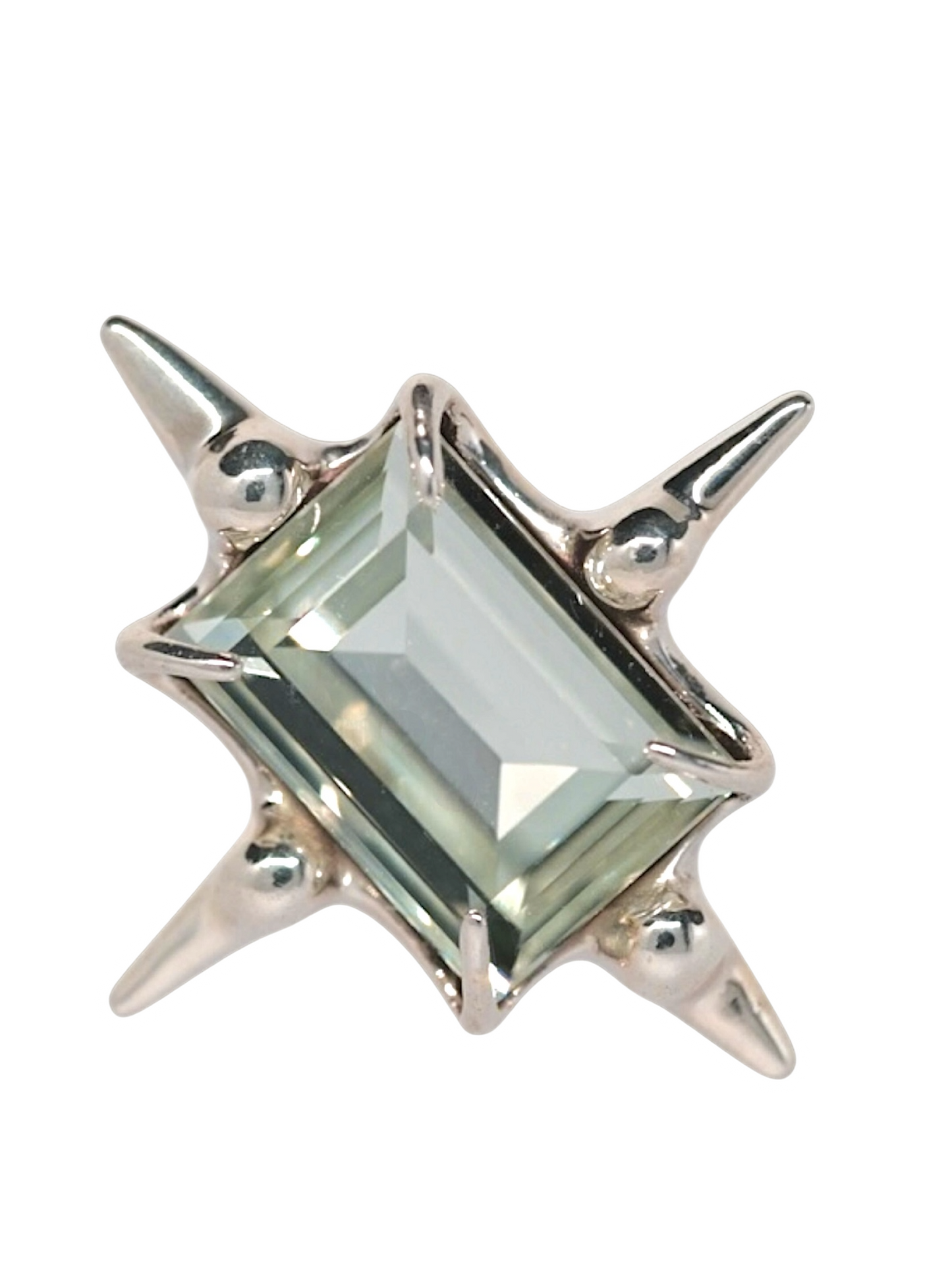 Light Green Astroid Ring