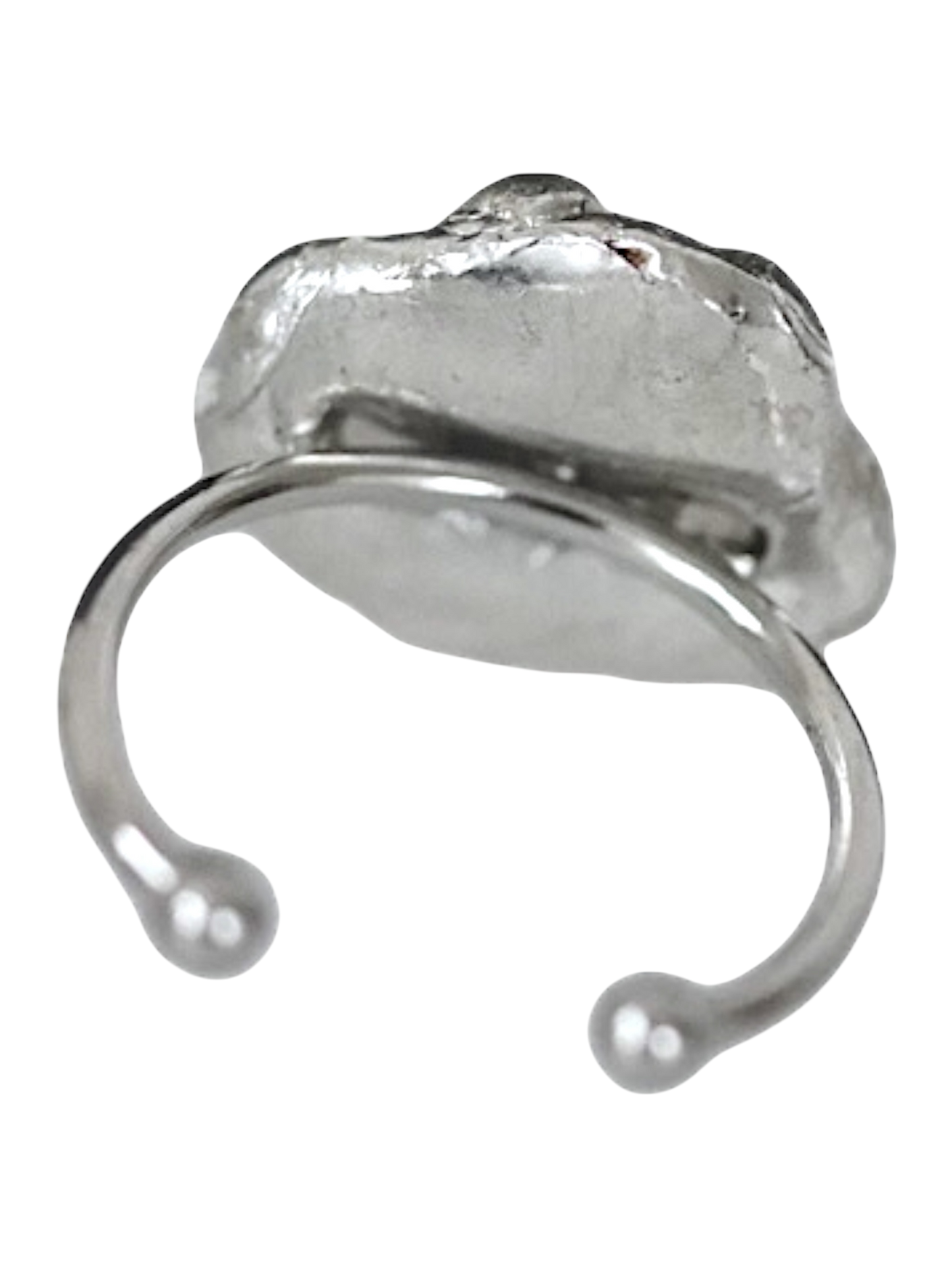 Pink Caged Shell Ring