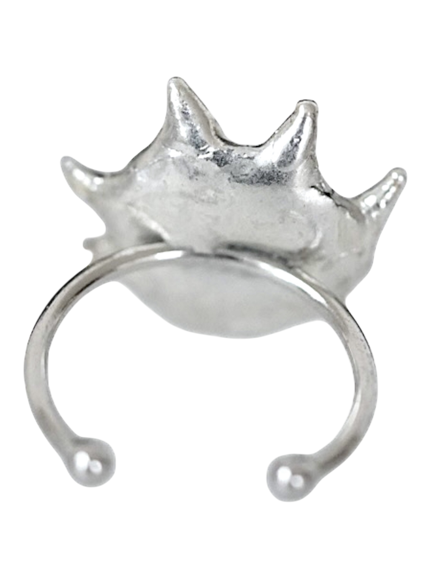 Moody Caged Shell Ring