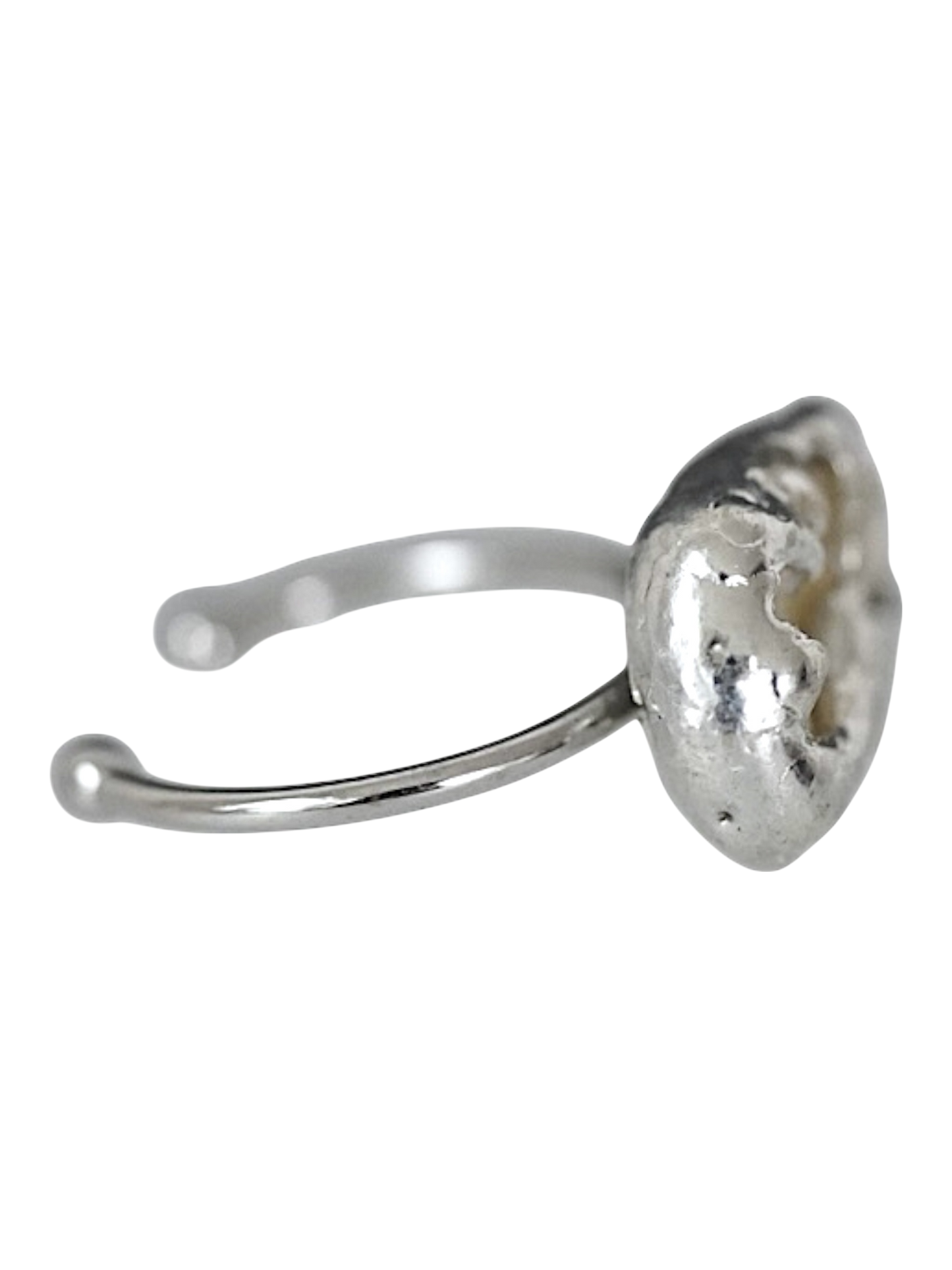 Caged Pearl Ring
