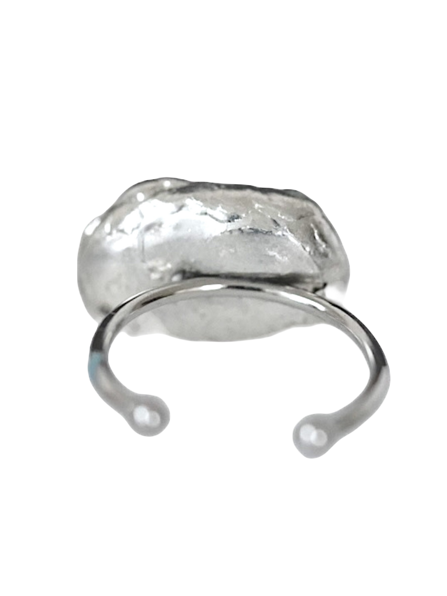 Caged Pearl Ring