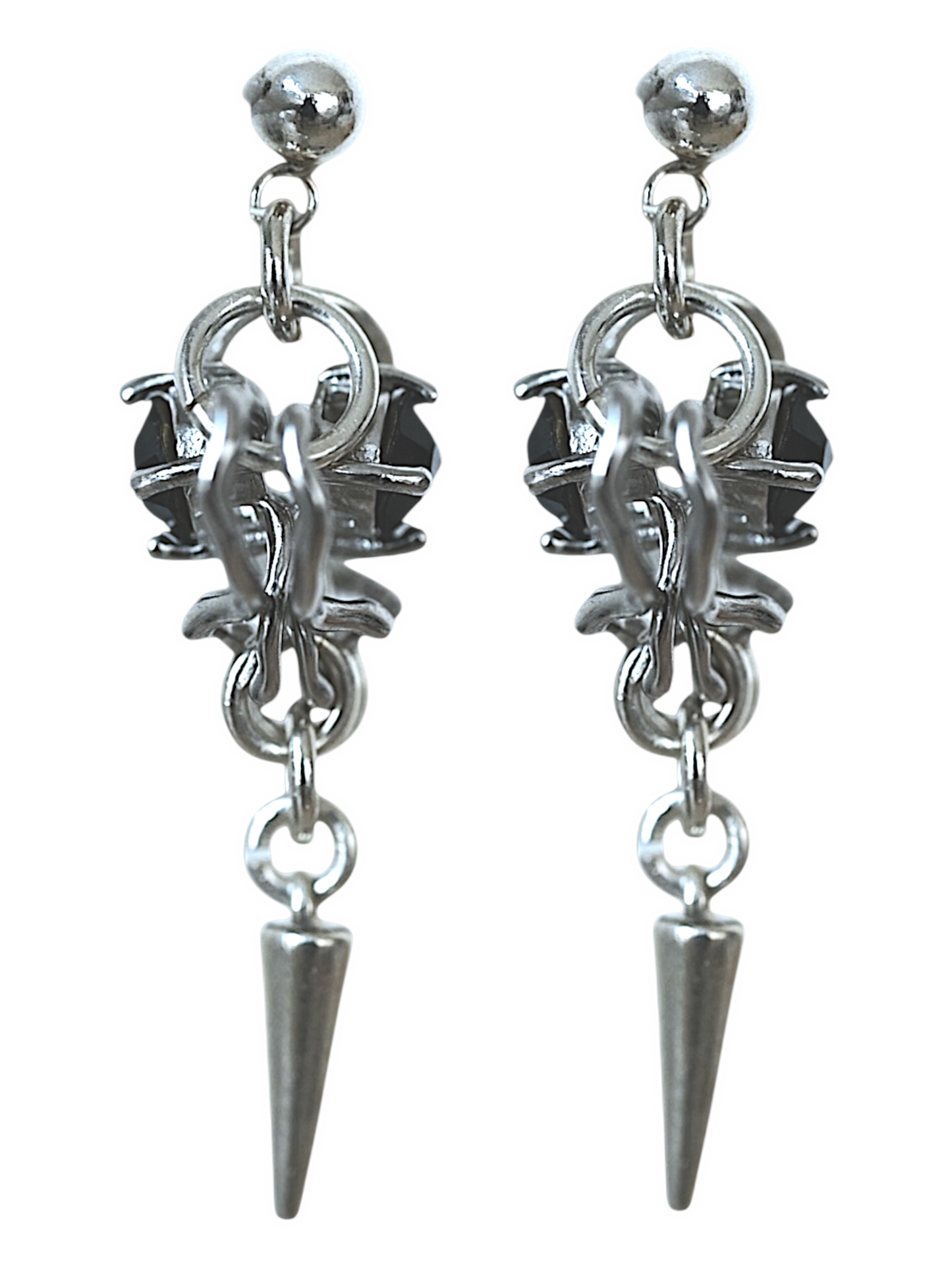 Double Spine Earrings