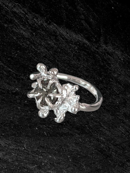 Dark Bloom Ring