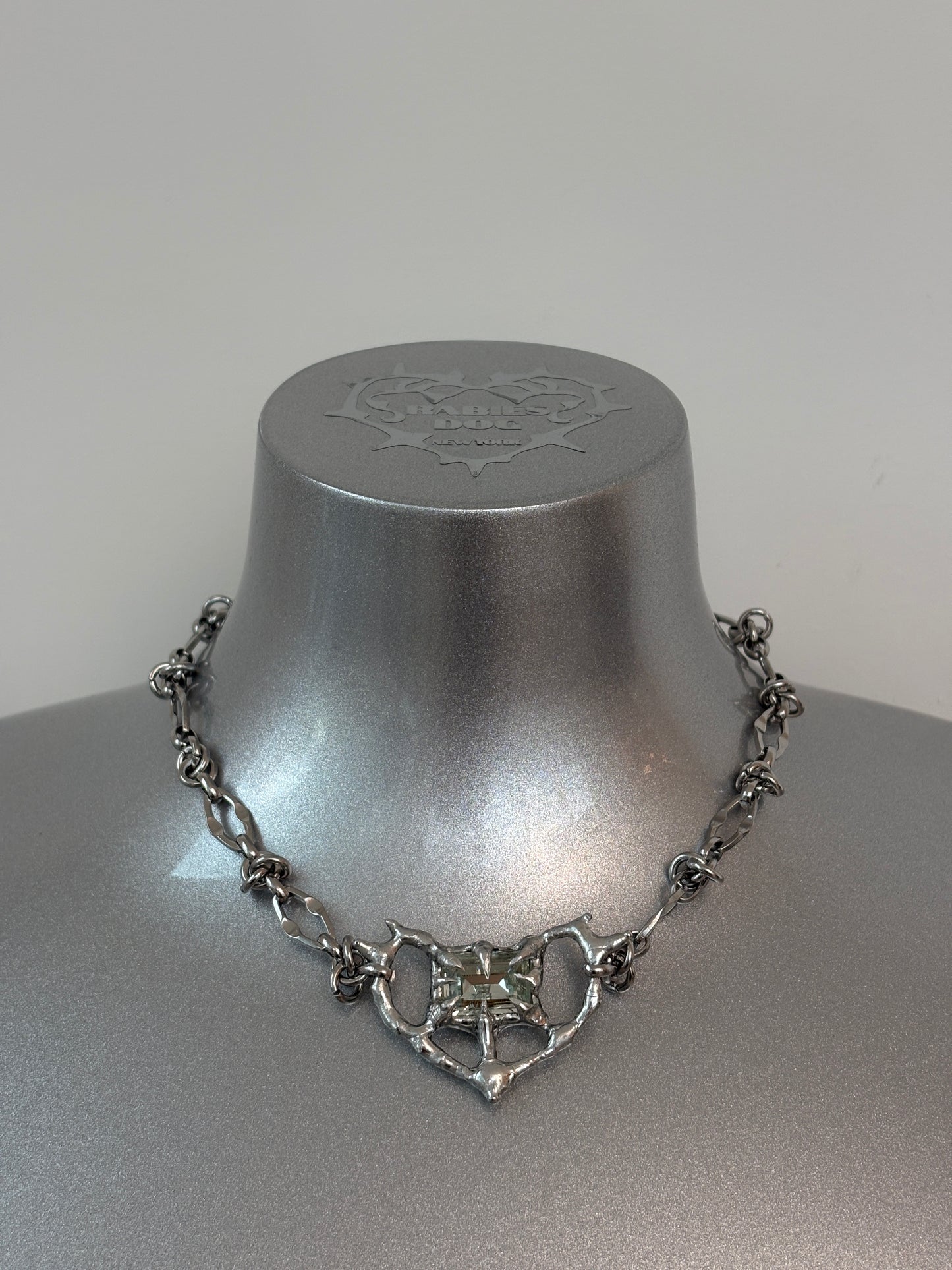 Blue Heart Necklace (Made to Order)