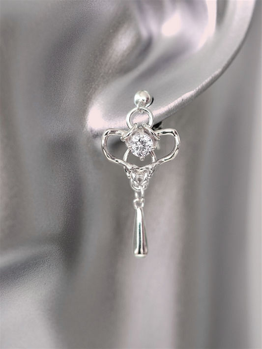 Organic Spine Earrings