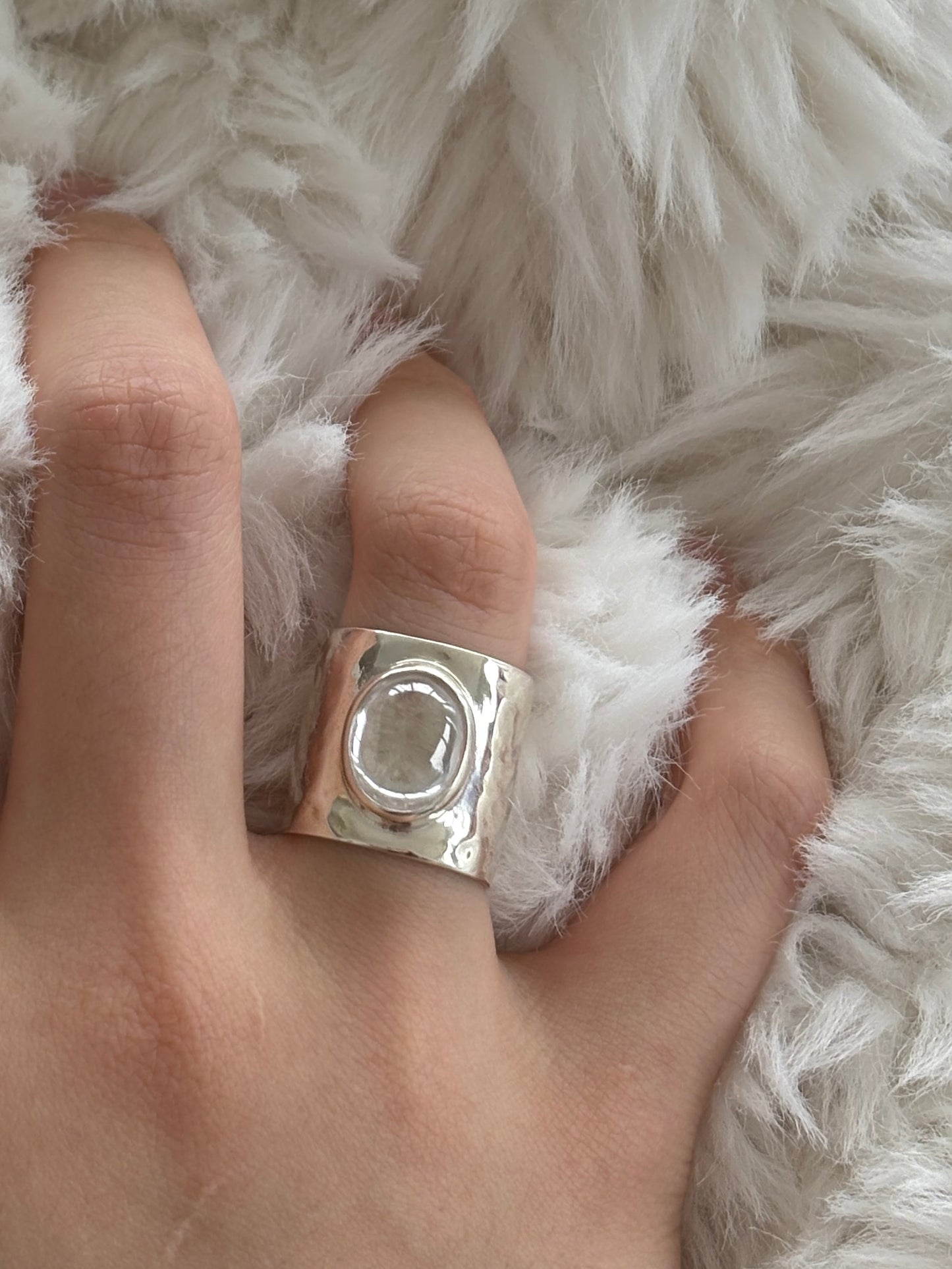 Moonlake Clear Zircon Ring