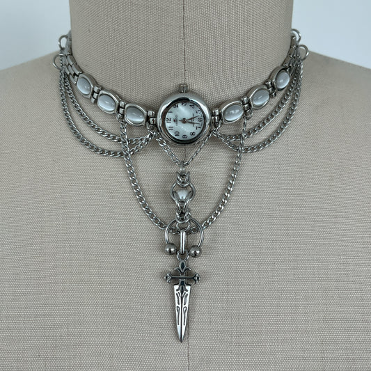 Evangeline Watch Choker