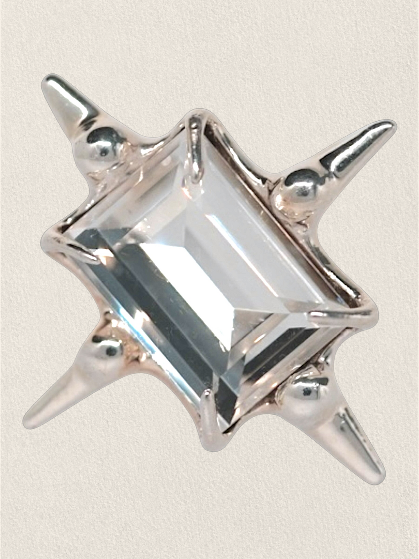 Clear Astroid Ring