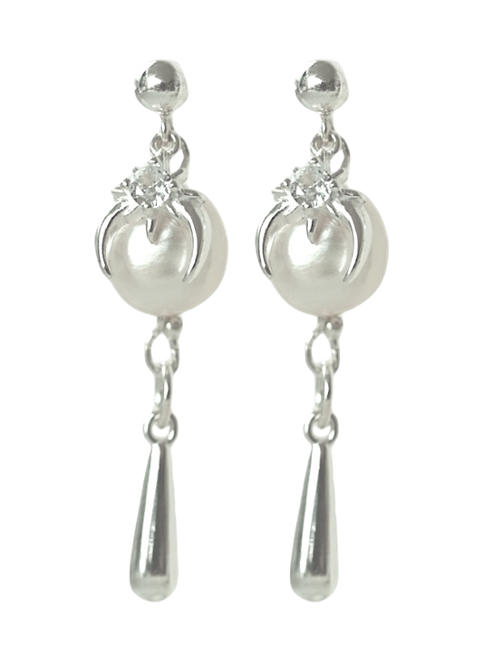Spiky Pearl Earrings
