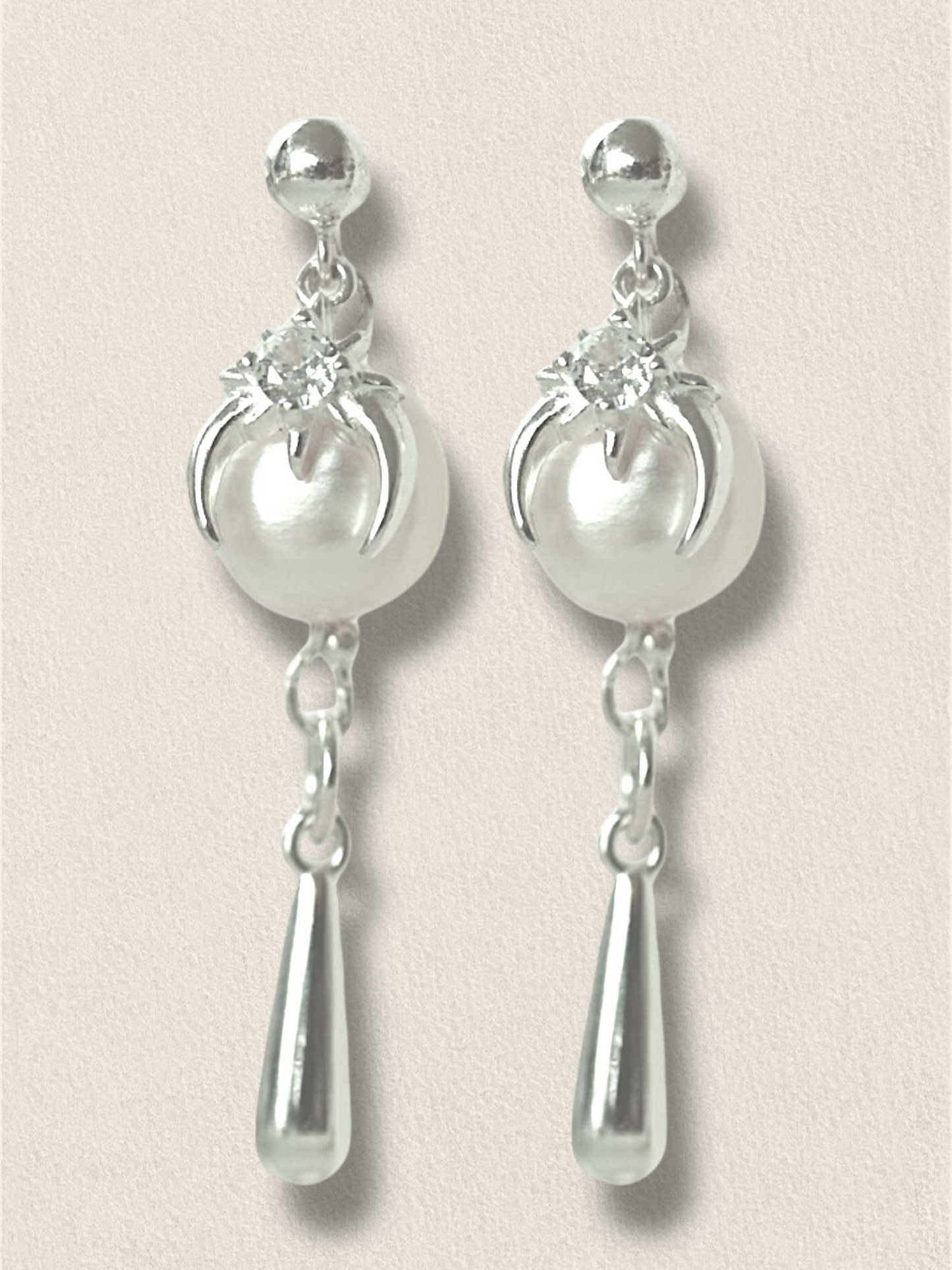 Spiky Pearl Earrings