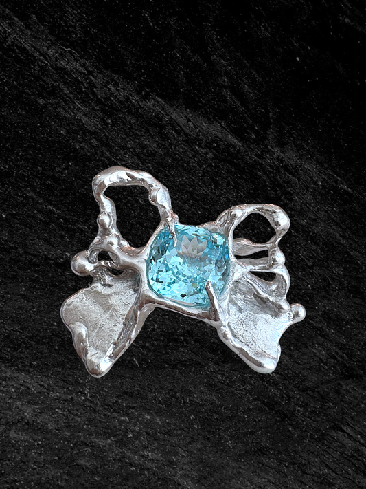 Organic Bow Ring