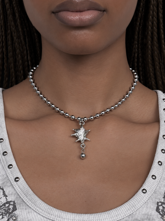 Spiky Shell Necklace