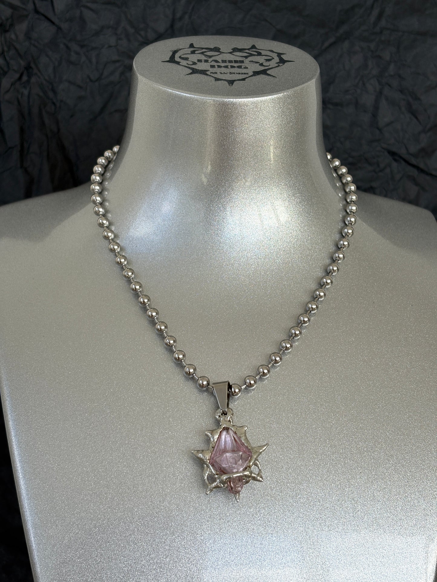 Spiky Mini Vessel Necklace