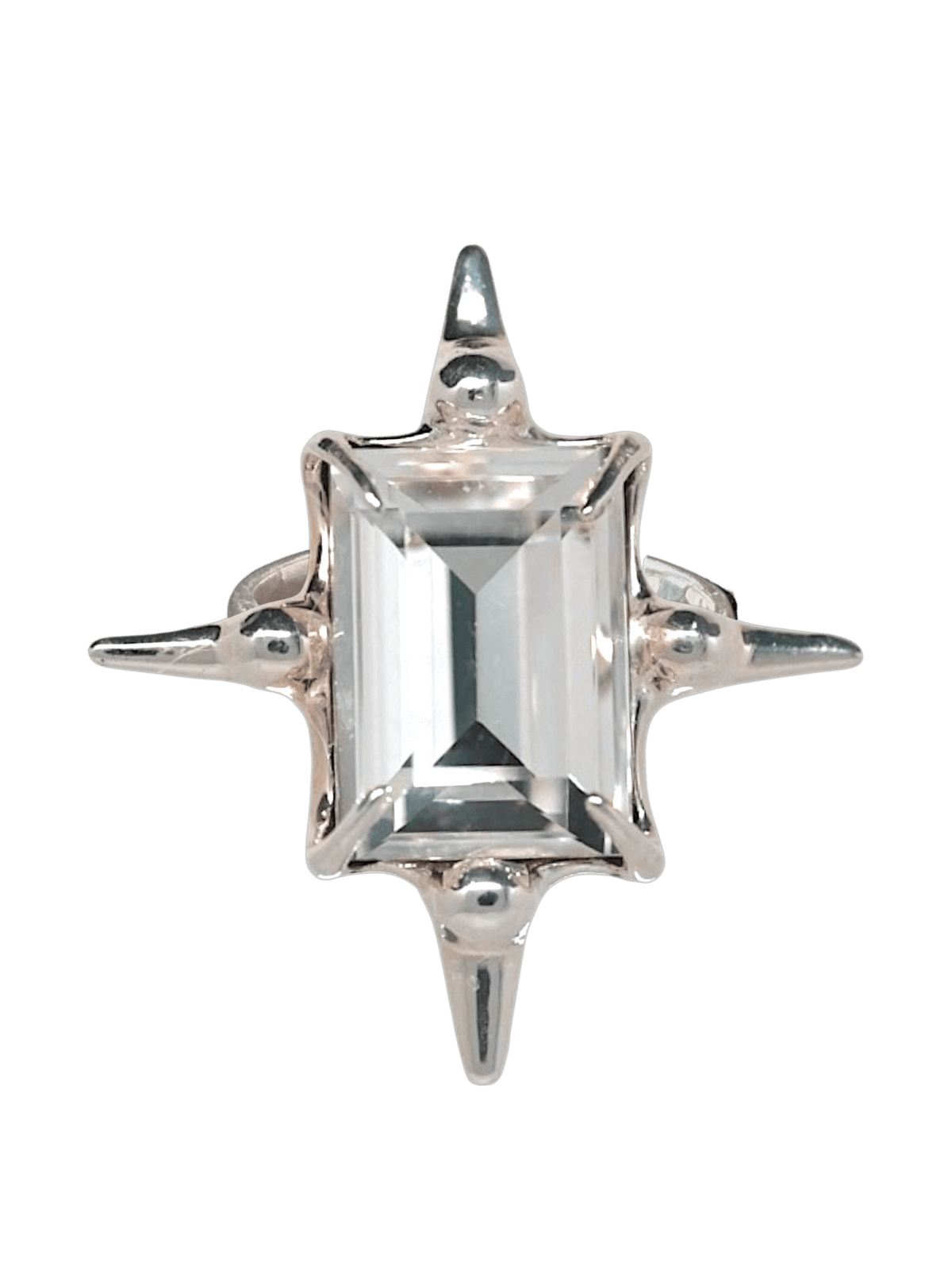 “Astroid Ring in S925 sterling silver, engraved with RABIES DOG and designed as an adjustable open band.”