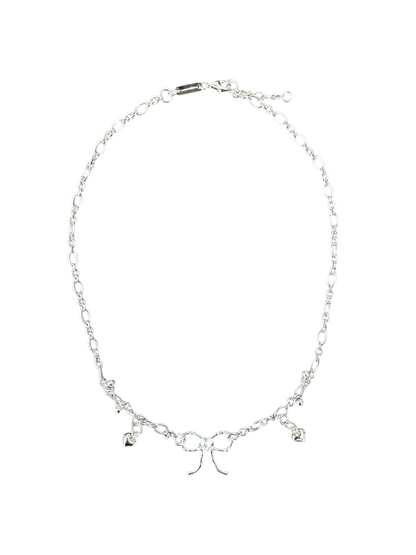 Mother of Pearl Bow Necklace