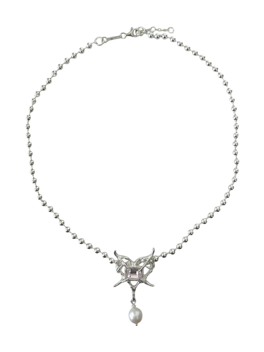 Antler Heart Necklace