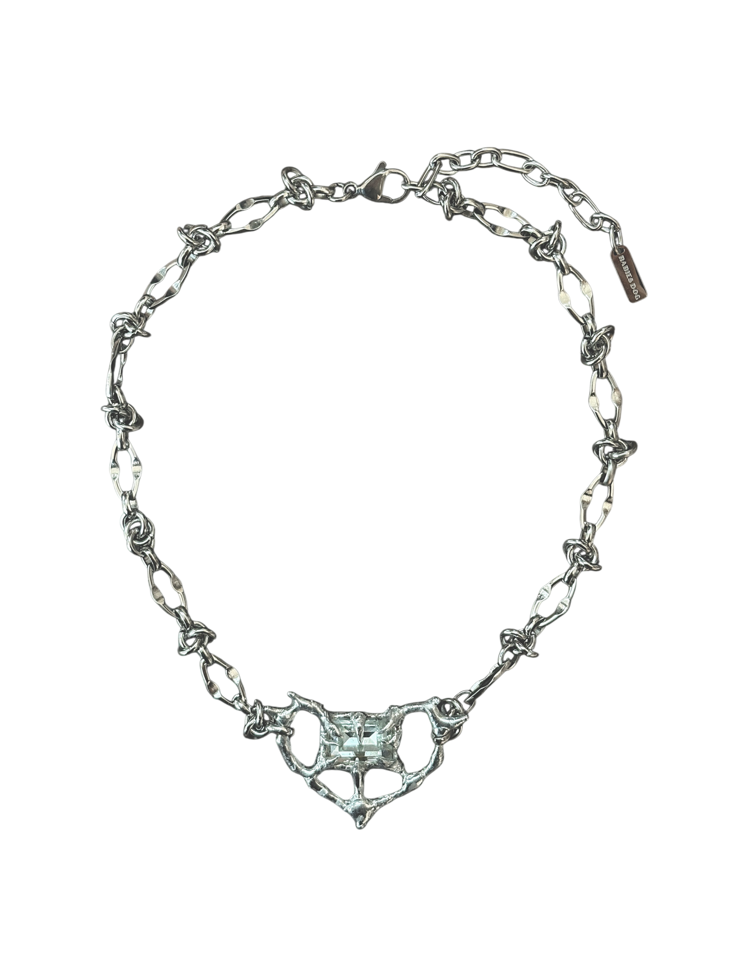 Blue Heart Necklace (Made to Order)