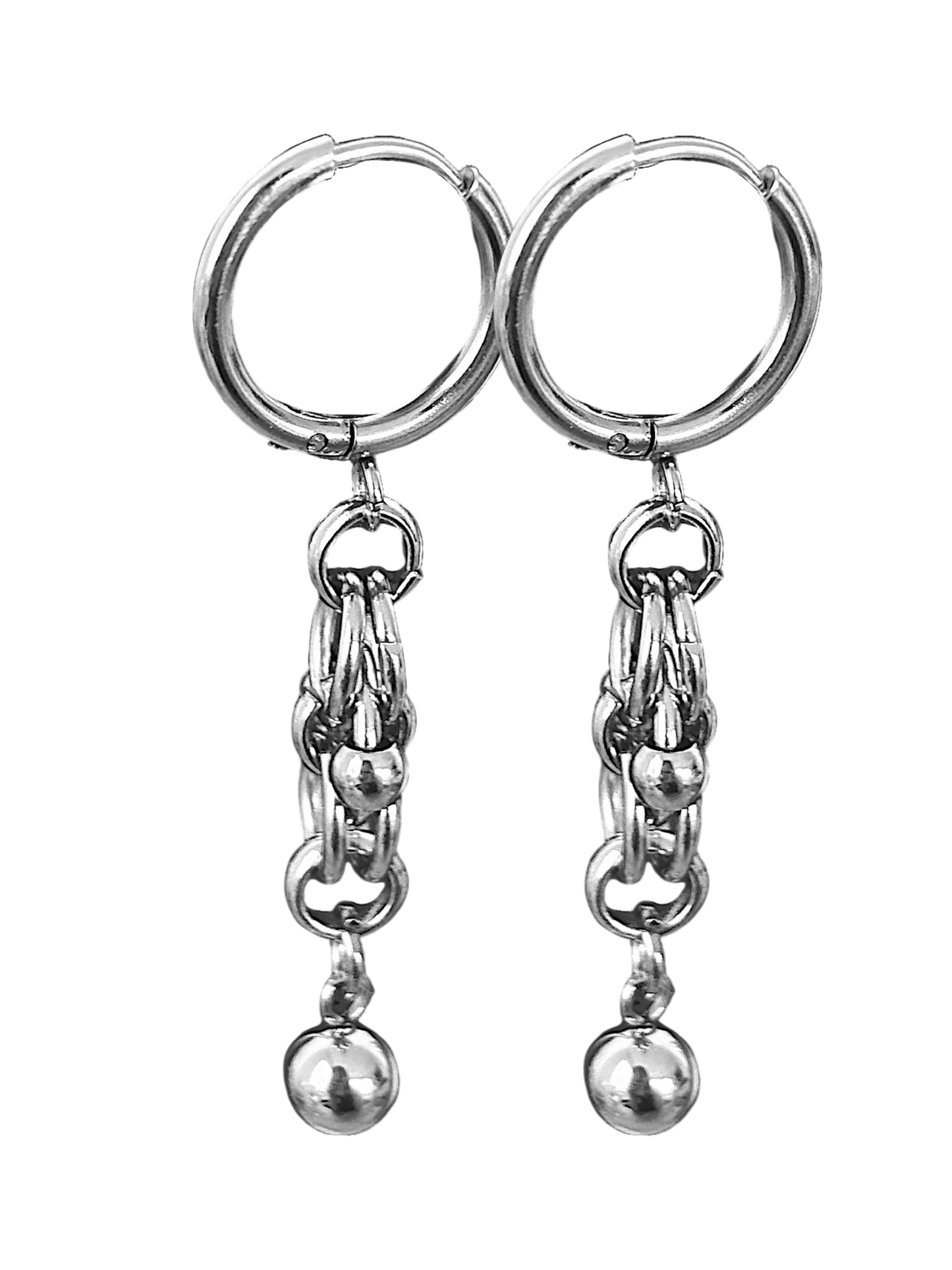 Ball Chainmail Earrings