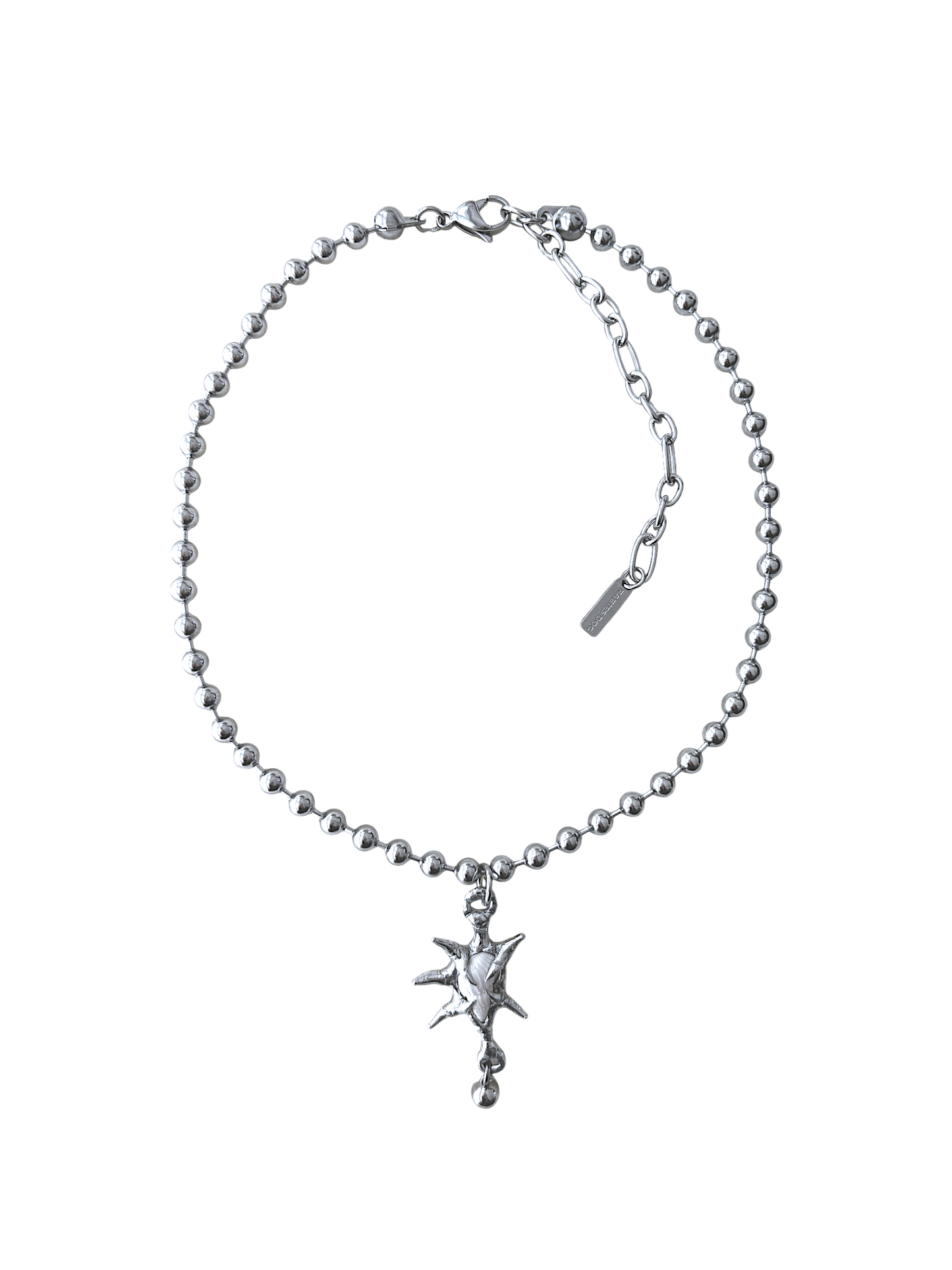 Spiky White Seashell Necklace
