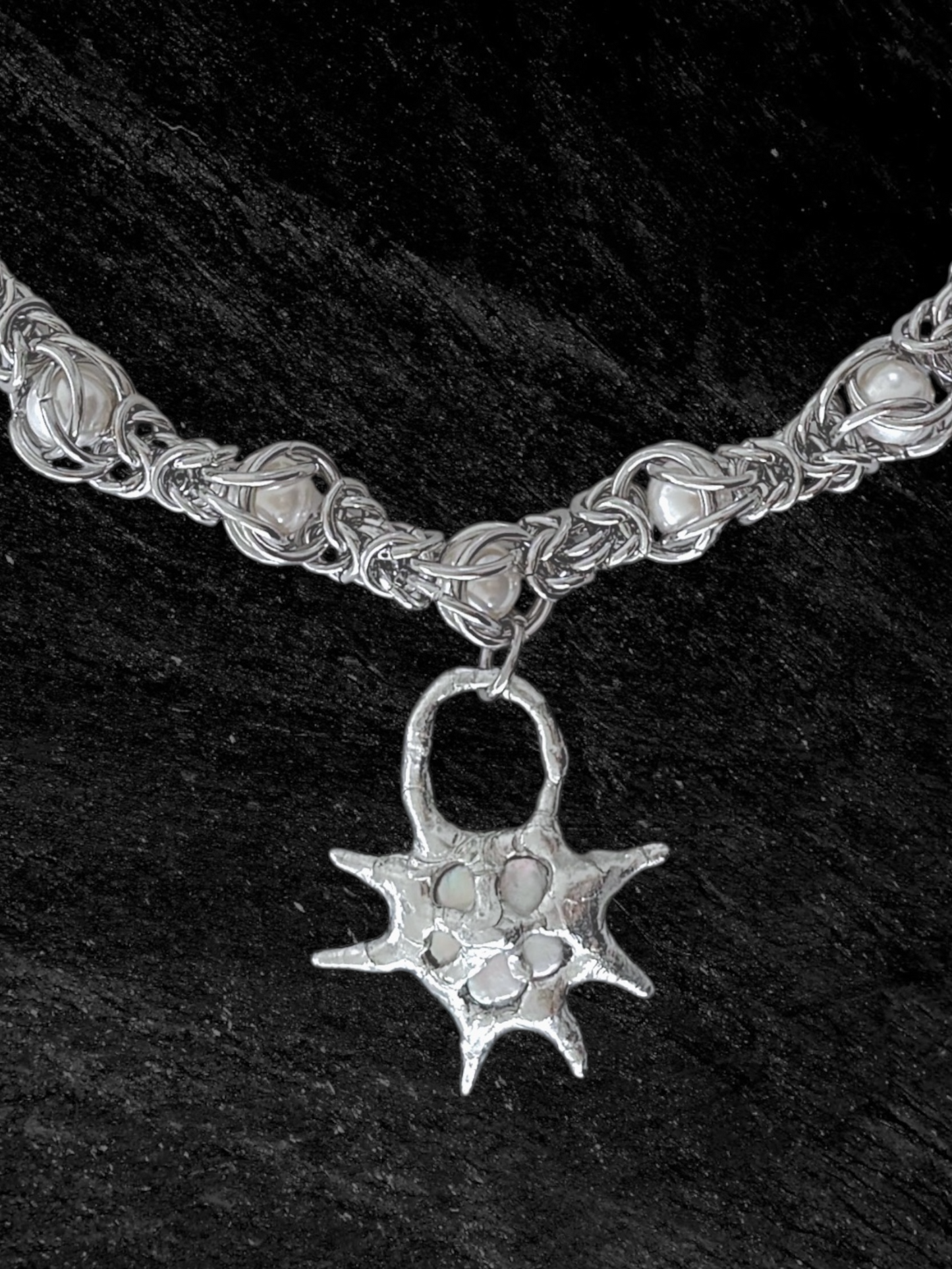 Encased Locket Choker