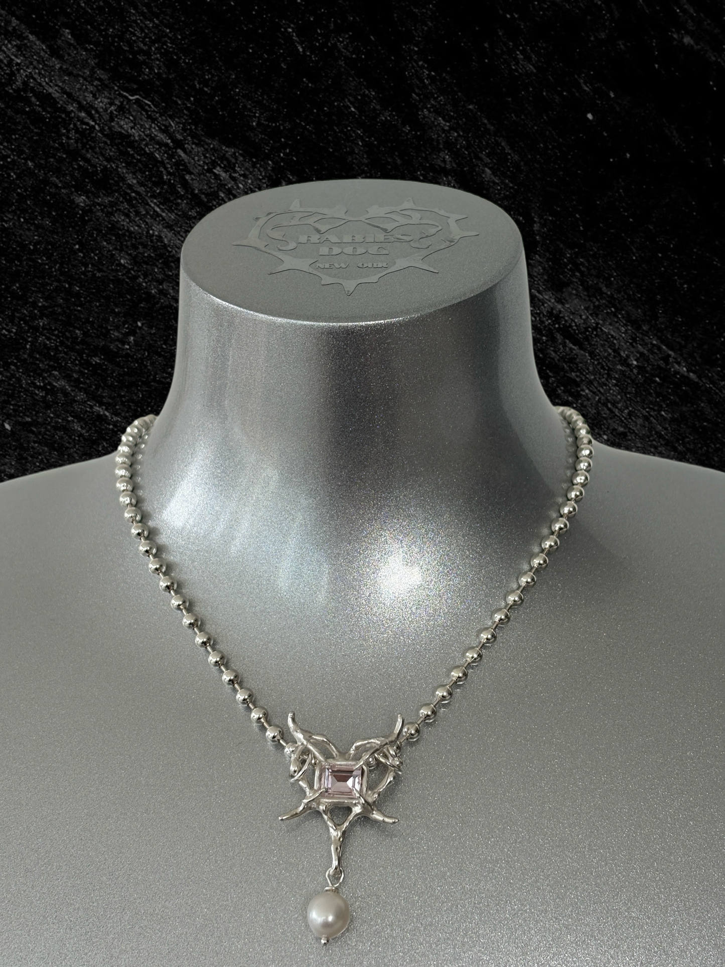 Antler Heart Necklace