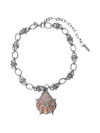 Bow and Shell Choker