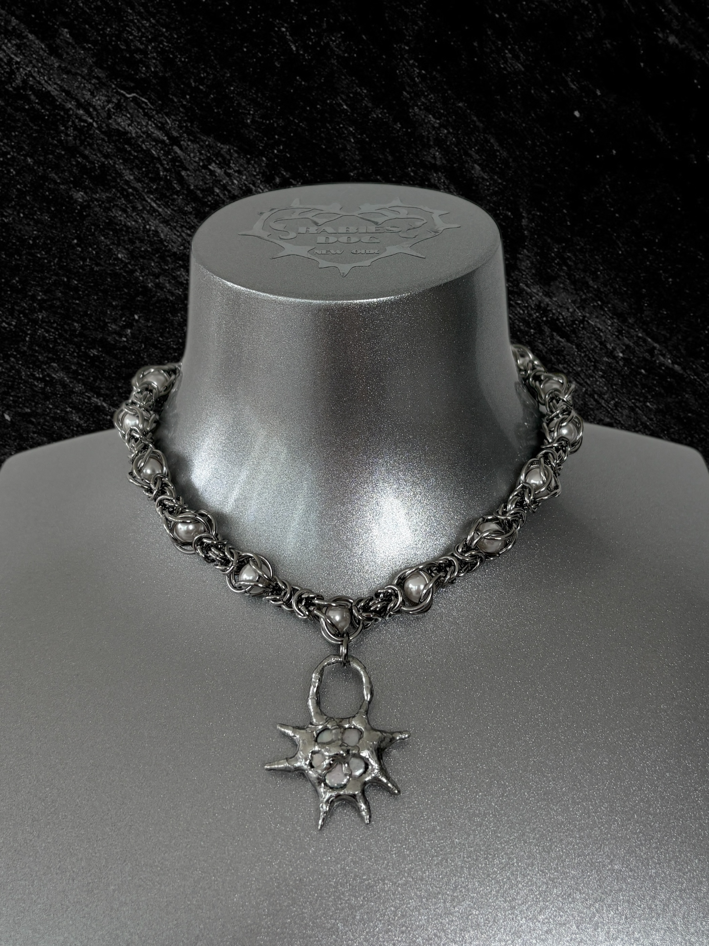 Encased Locket Choker