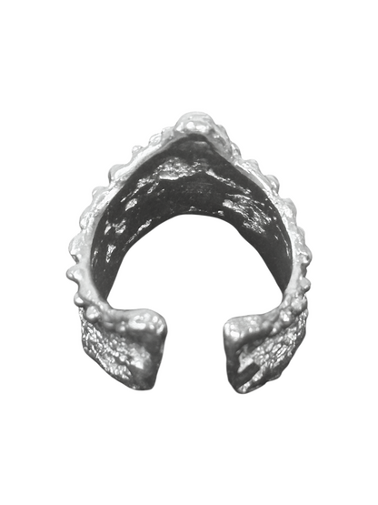 Veloura Stone Chevron Ring (Made to Order)