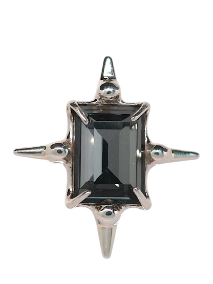 Black Astroid Ring