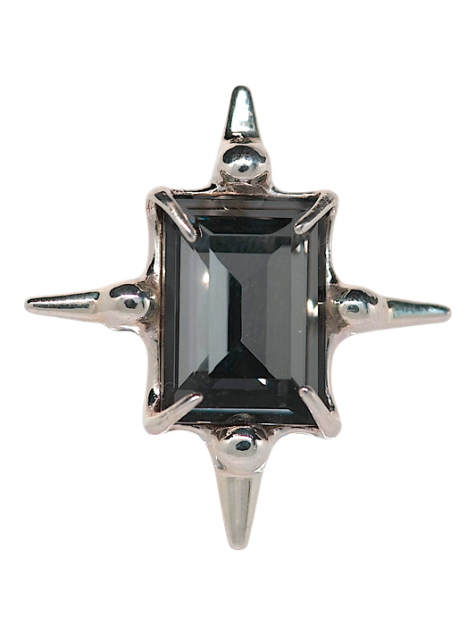 Black Astroid Ring