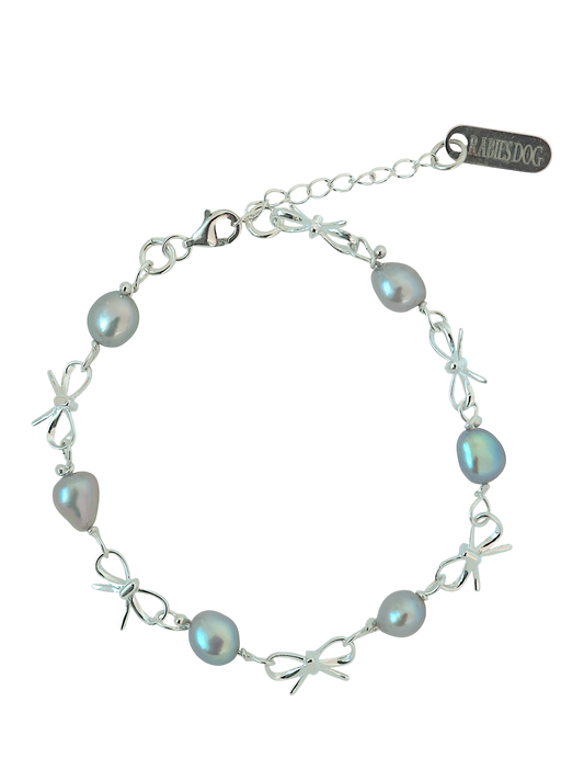 Silvery Freshwater Pearl Bracelet