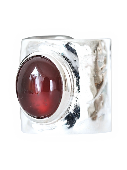Moonlake Garnet Ring