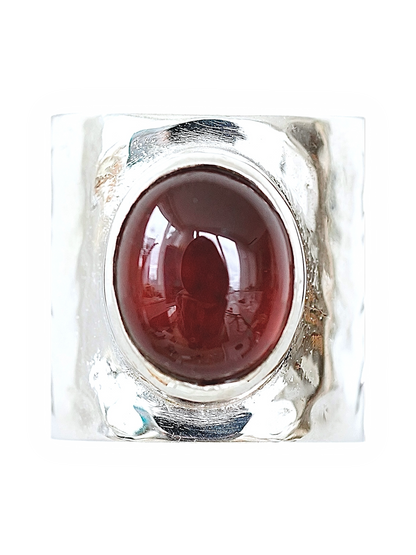 Moonlake Garnet Ring