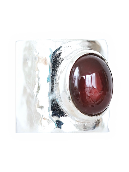 Moonlake Garnet Ring