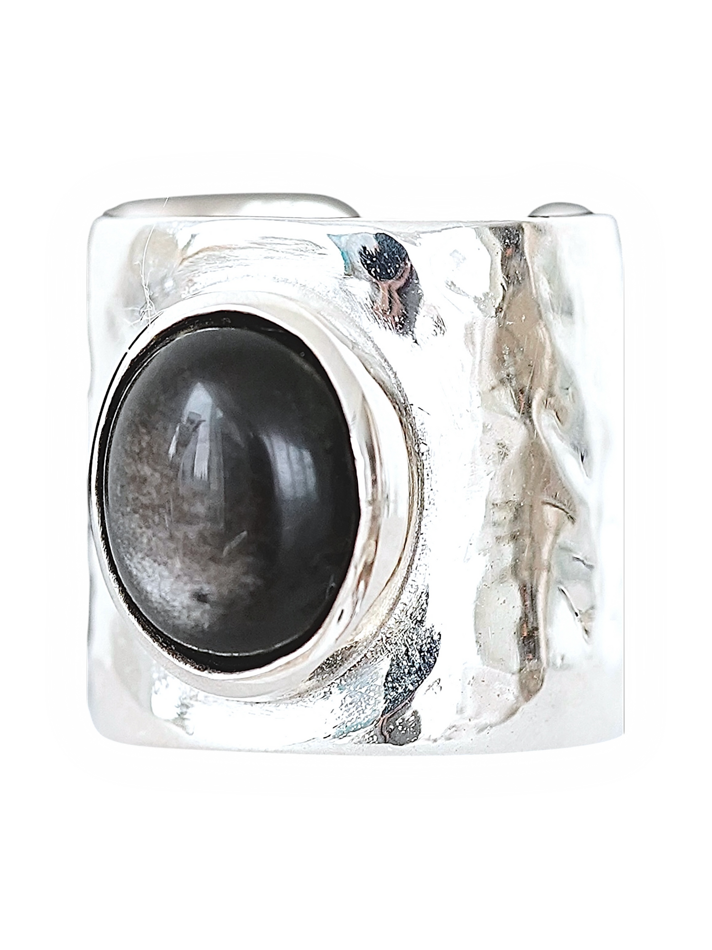 Moonlake Obsidian Ring