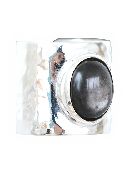 Moonlake Obsidian Ring
