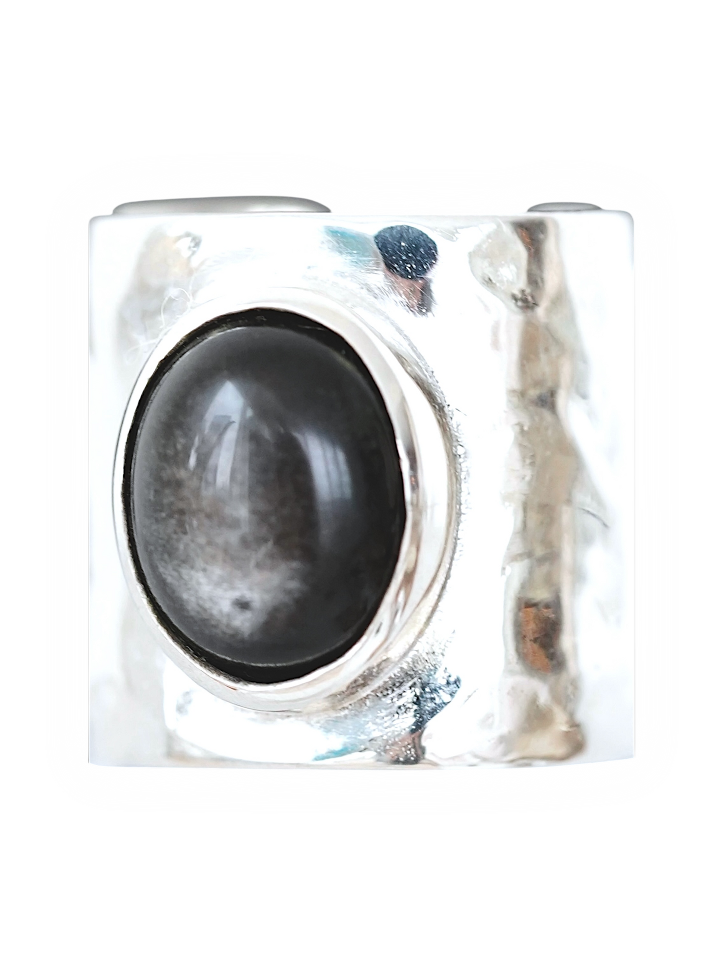 Moonlake Obsidian Ring