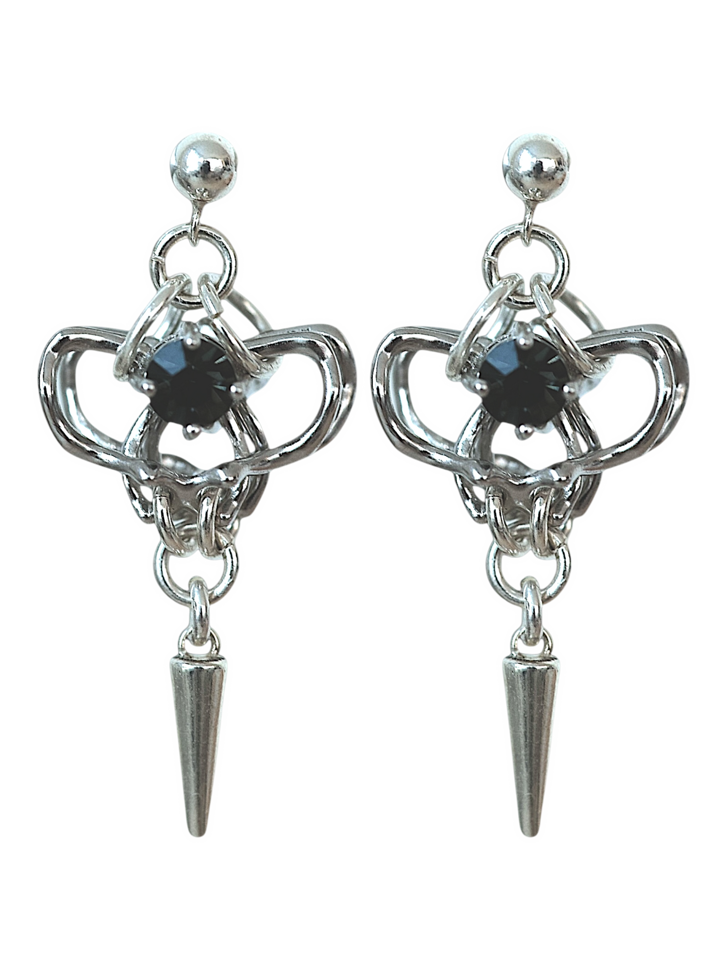 Double Spine Earrings