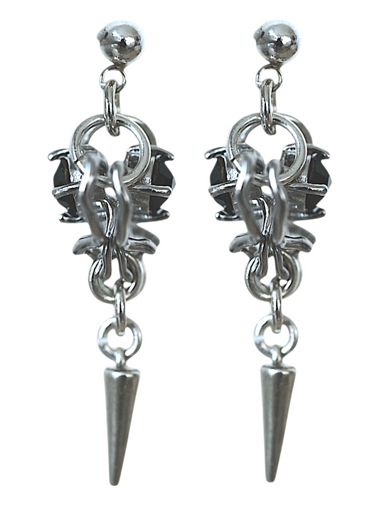 Double Spine Earrings