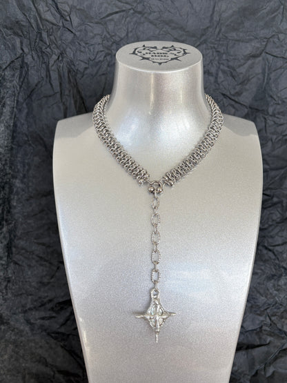 Rabies Dog Fallen Star Necklace Model