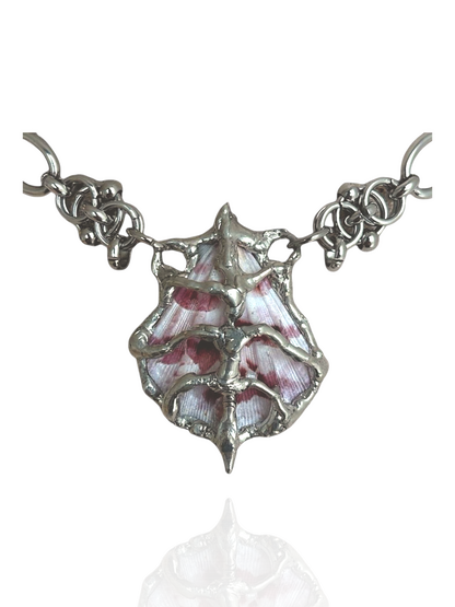 Ribcage Shell Necklace