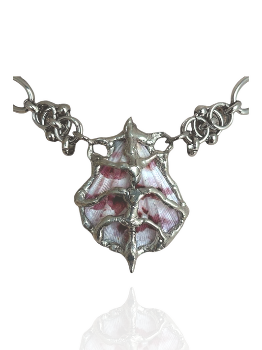 Ribcage Shell Necklace