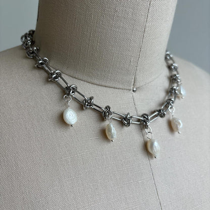 Freshwater Pearl Choker Necklace