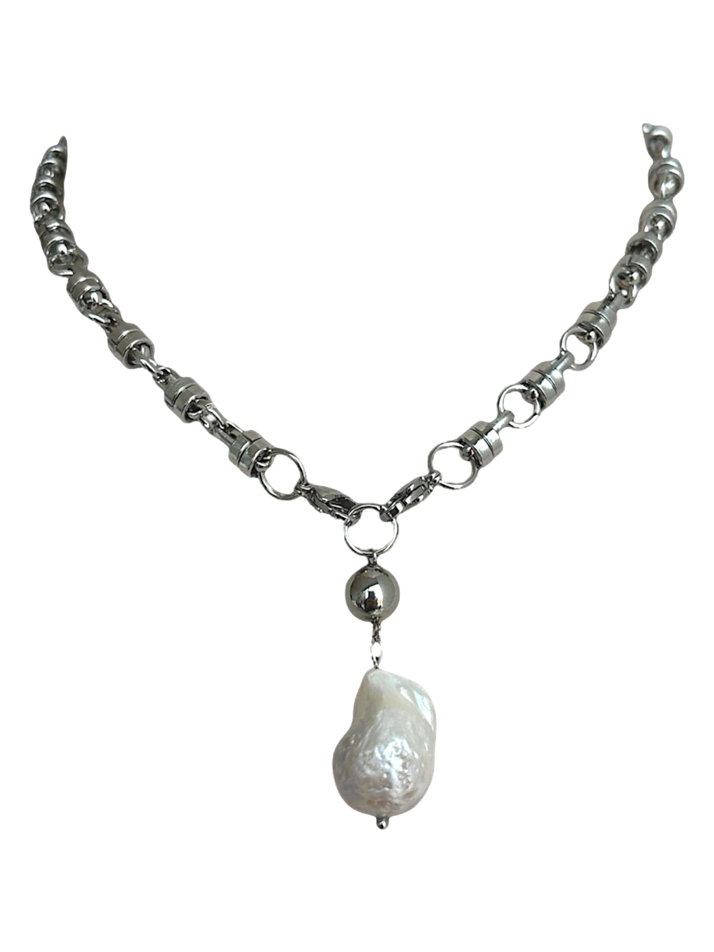 Genuine Baroque Pearl Necklace