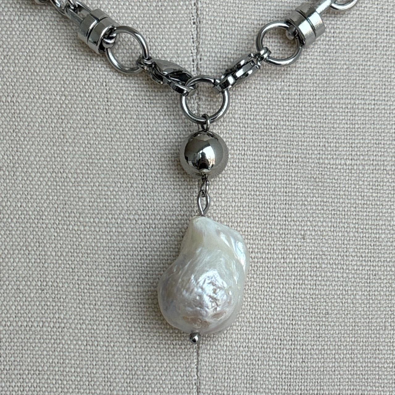 Genuine Baroque Pearl Necklace