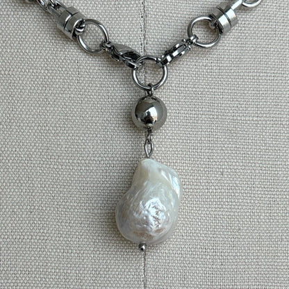Genuine Baroque Pearl Necklace