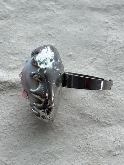 Sprinkles Cowrie Shell Ring