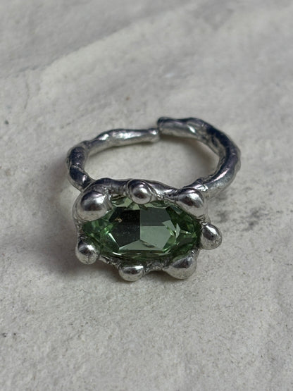 Green Meteor Ring