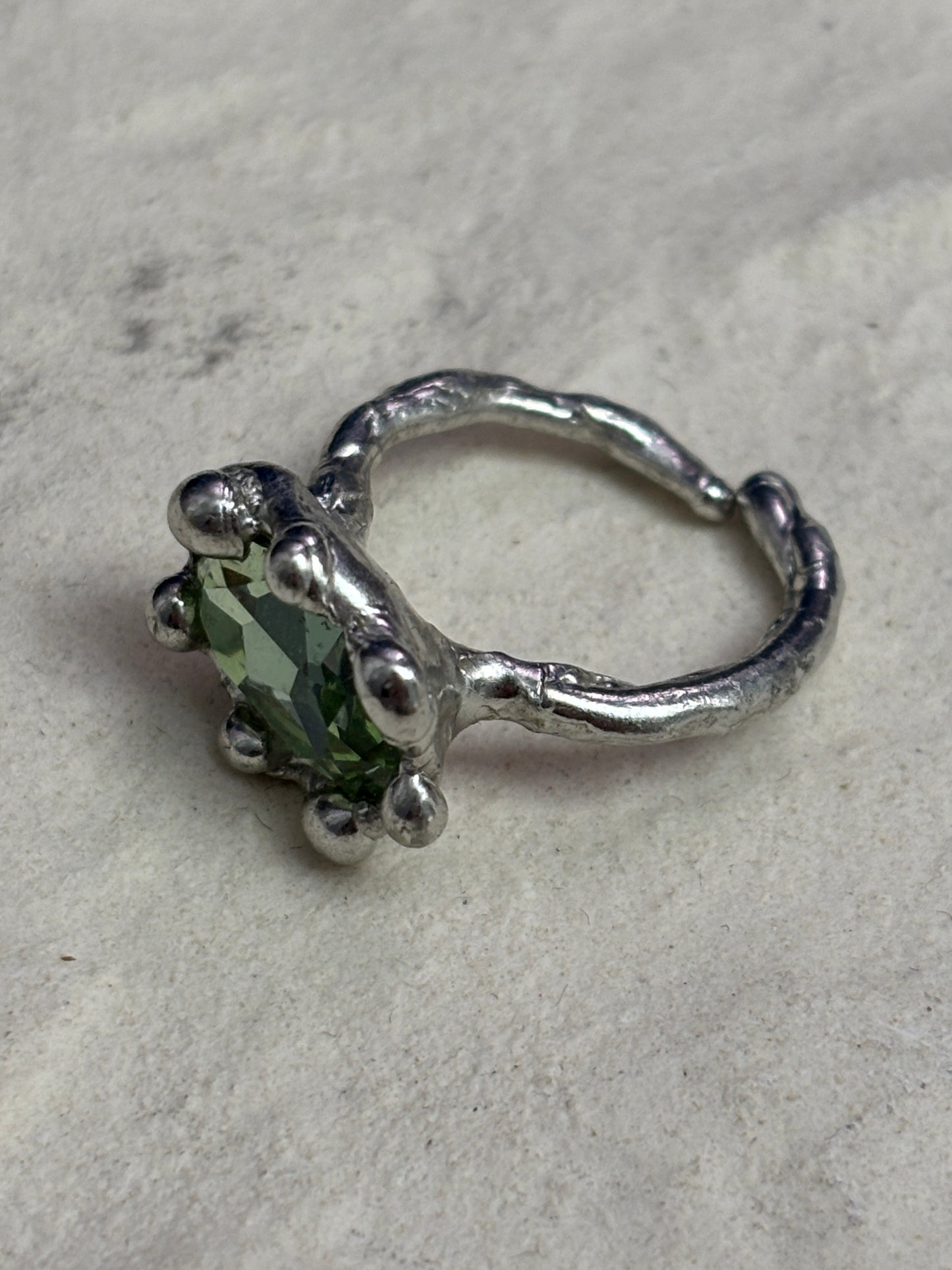 Green Meteor Ring